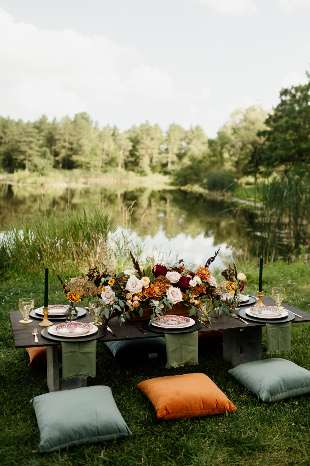 Event coordination and design, styled picnic, photoshoot