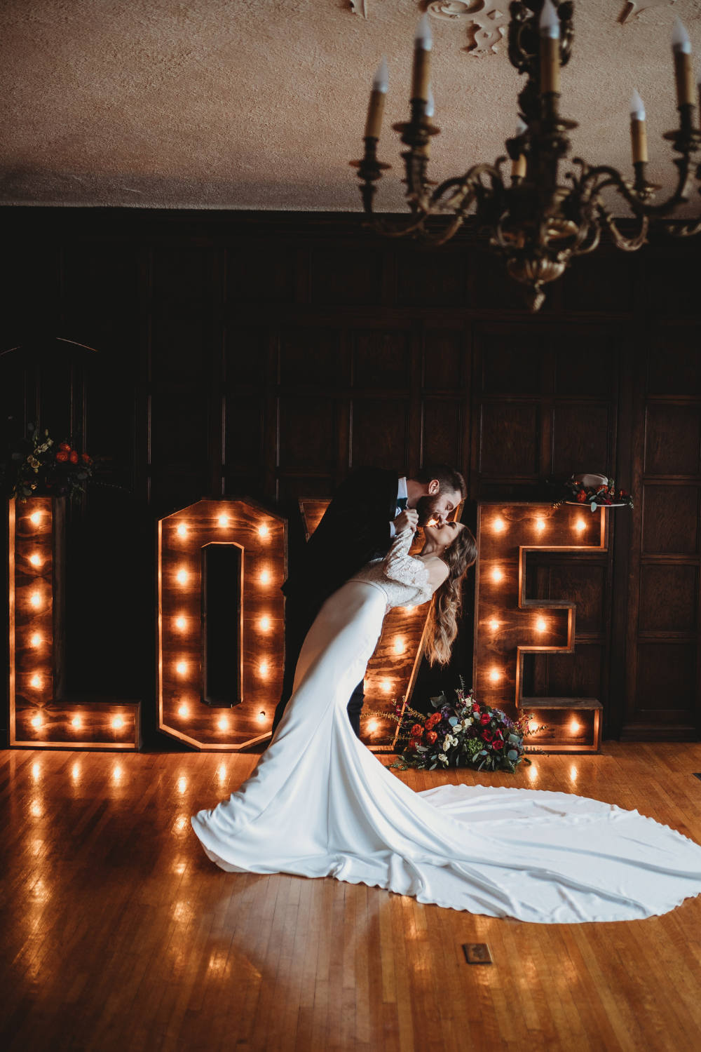 Wedding and event marquee letter rental