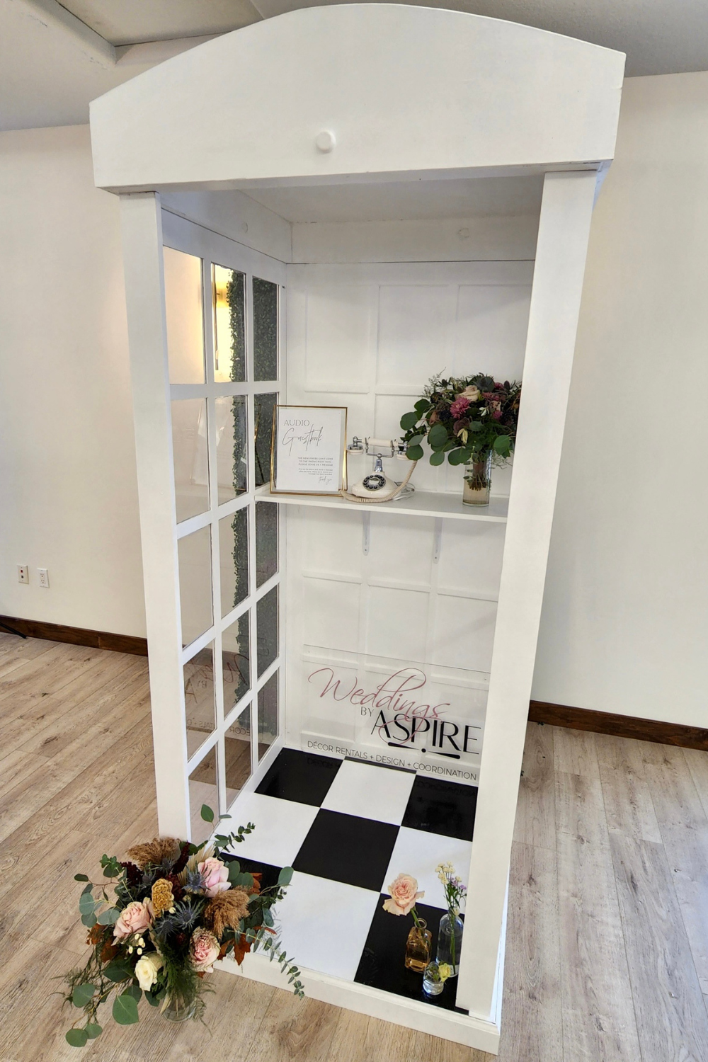 RentalsBooth Wedding and Event rentals, audio guest book, phone and booth rental